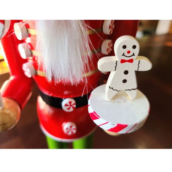 Christmas Nutcracker Wooden Soldier Holiday Statue Xmas Decor Table Decoration - Picture 3 of 8